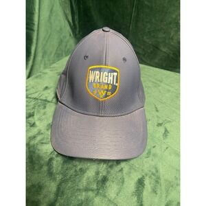 Wright Brand Bacon Blue Snapback Hat Headstart Style 1180 Promotional Cap Mens